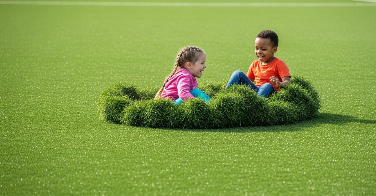 is artificial grass safe for kids