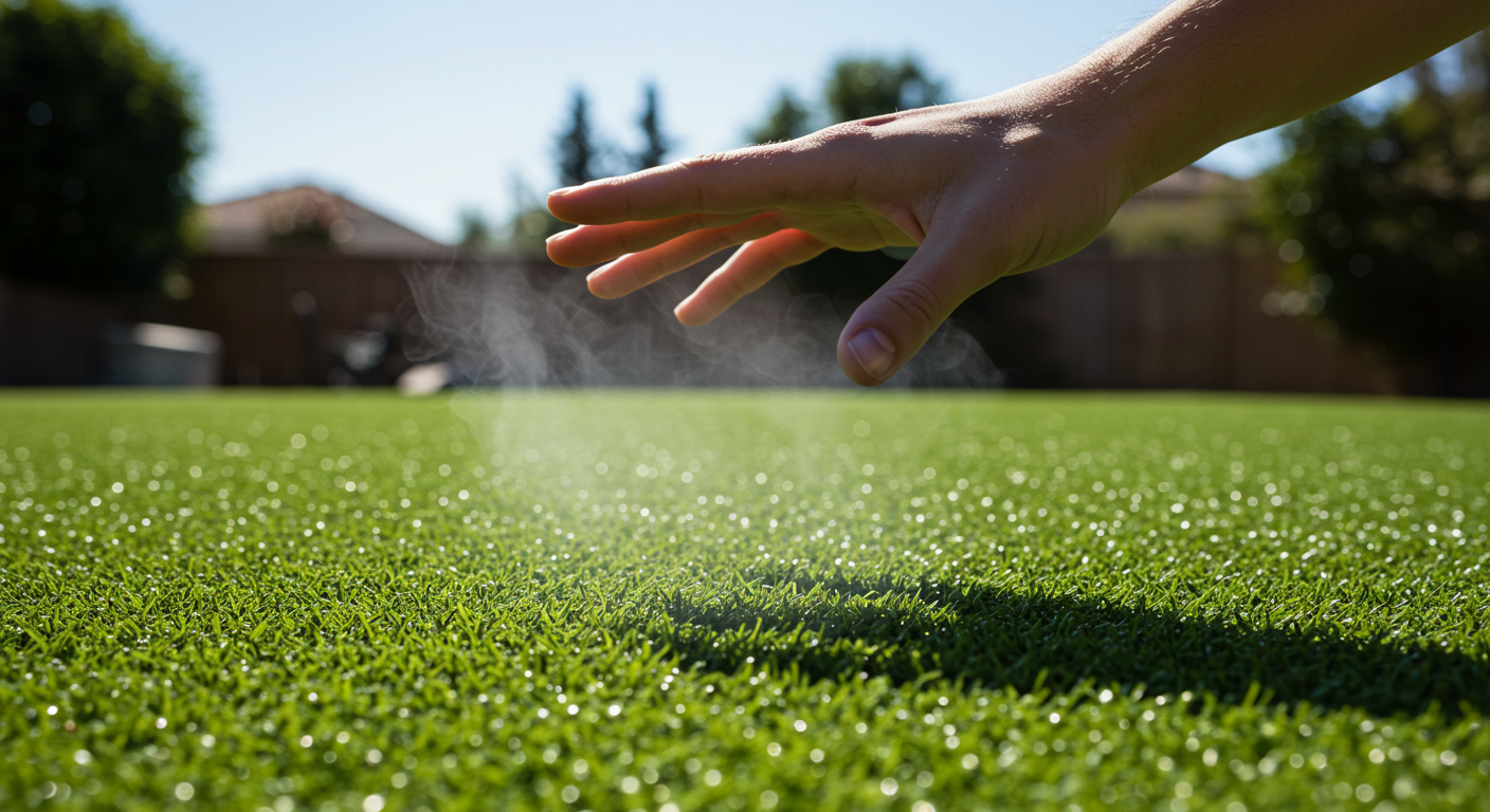 Artificial Turf Gets Too Hot to Use
