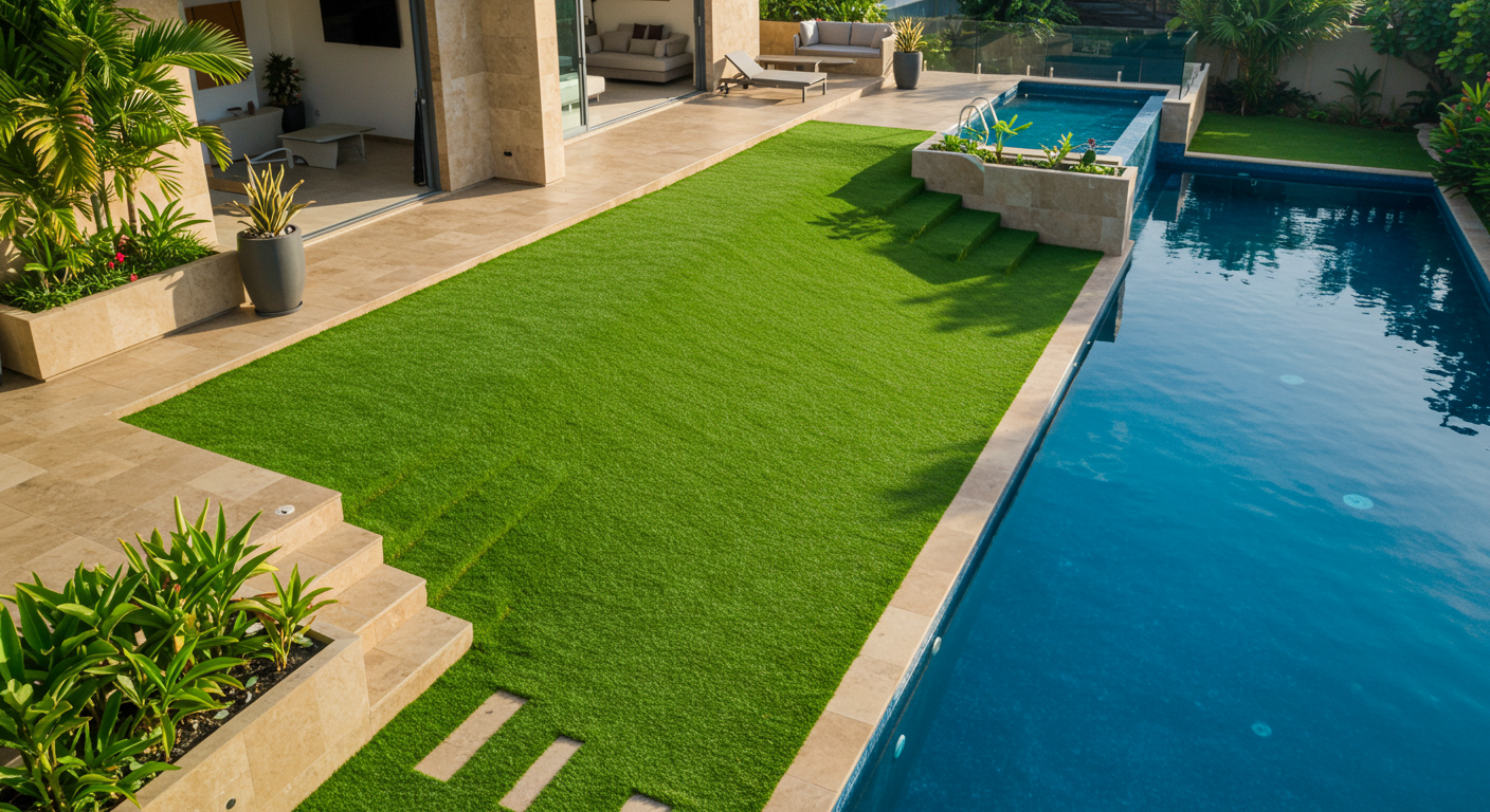 Poolside Turf & Patios