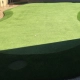 Backyard artificial turf putting green